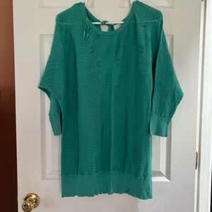 Teal Small Detailing Lauren Conrad Sweater
